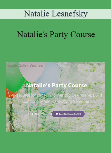 Natalie Lesnefsky - Natalie's Party Course
