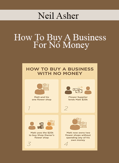 Neil Asher - How To Buy A Business For No Money