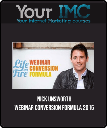 Nick Unsworth - Webinar Conversion Formula 2015