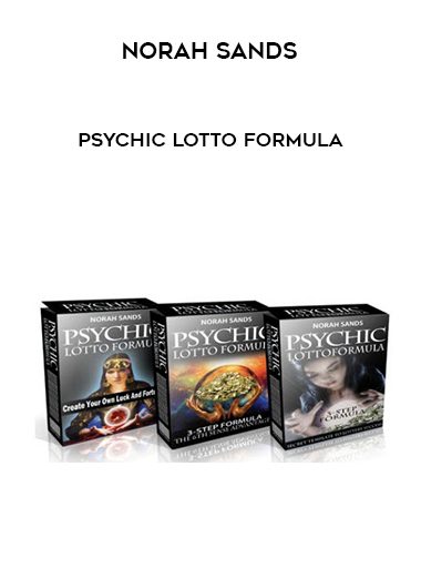 Norah Sands – Psychic Lotto Formula