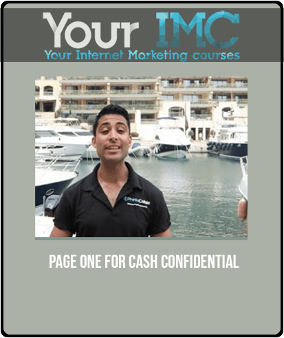 Page One For Cash Confidential