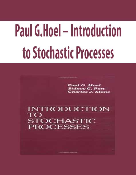 Paul G.Hoel – Introduction to Stochastic Processes