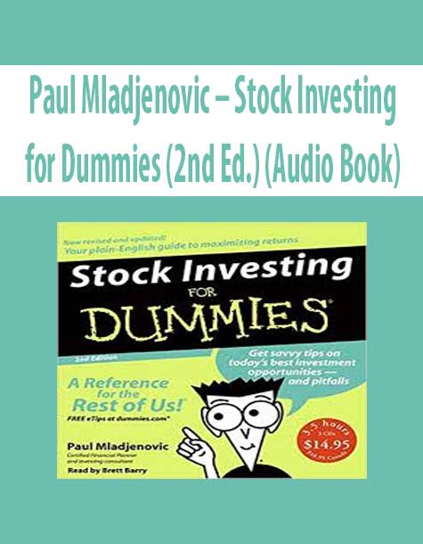 Paul Mladjenovic – Stock Investing for Dummies (2nd Ed.) (Audio Book)