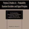 Peyton Z.Peebles Jr. – Probability Random Variables and Signal Priciples