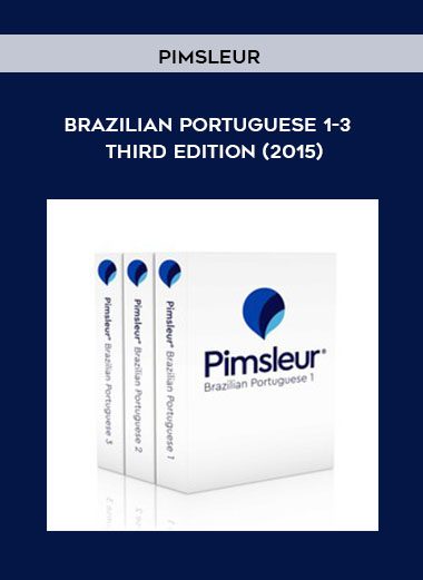 [Download Now] Pimsleur - Brazilian Portuguese 1-3 - Third Edition (2015)