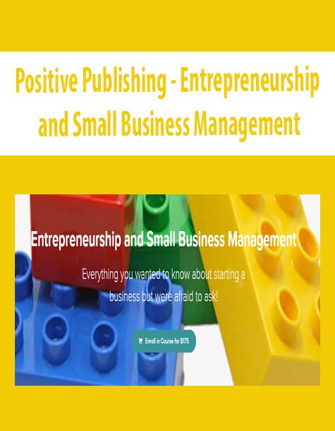 [Download Now] Positive Publishing - Entrepreneurship and Small Business Management