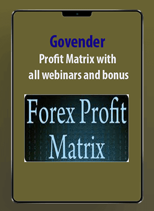 Govender - Profit Matrix with all webinars and bonus