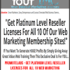 Promotelabs - Get Platinum Level Reseller Licenses For All 10 Web Marketing Membership Sites + BONUS