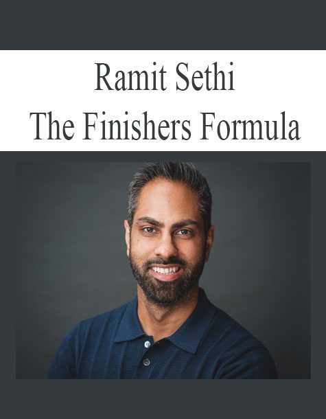 [Download Now] Ramit Sethi – The Finishers Formula