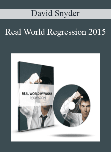 Real World Regression 2015 - David Snyder