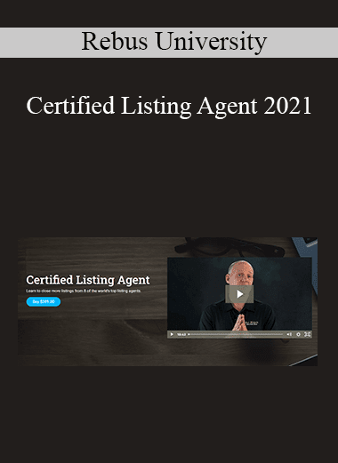 Rebus University - Certified Listing Agent 2021