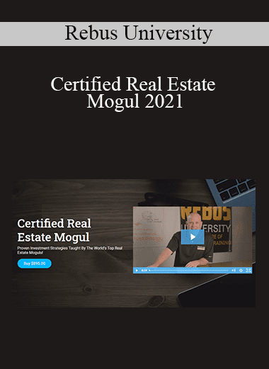 Rebus University - Certified Real Estate Mogul 2021