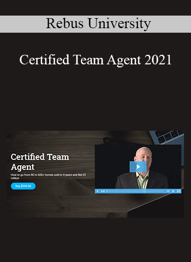 Rebus University - Certified Team Agent 2021