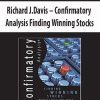 Richard J.Davis – Confirmatory Analysis Finding Winning Stocks