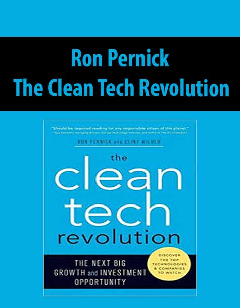 Ron Pernick – The Clean Tech Revolution