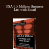 Sales Leads Lists - USA 9.5 Million Business List with Email