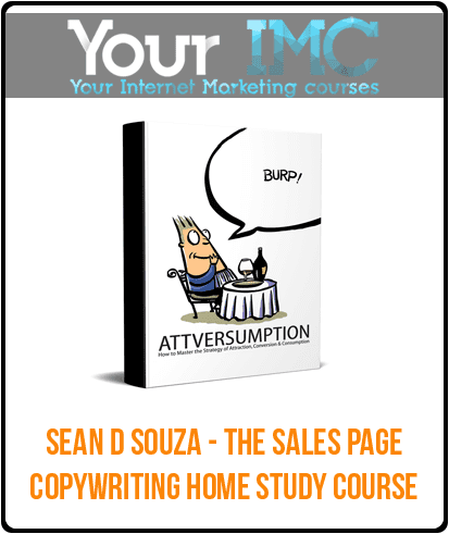 [Download Now] Sean D Souza - The Sales Page/Copywriting Home Study Course