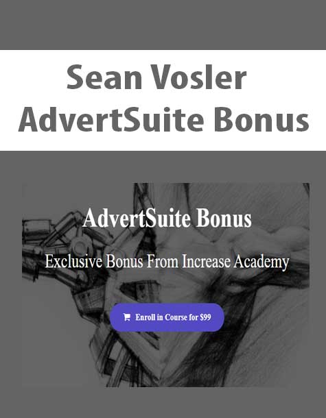 [Download Now] Sean Vosler - AdvertSuite Bonus