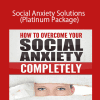 Sebastiaan - Social Anxiety Solutions - Eliminate Your Fear of Judgement Coaching Series (Platinum Package)