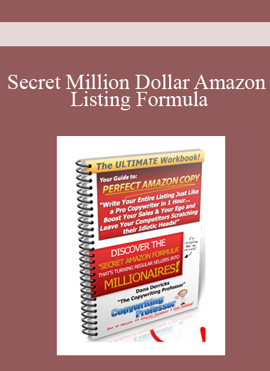 Secret Million Dollar Amazon Listing Formula
