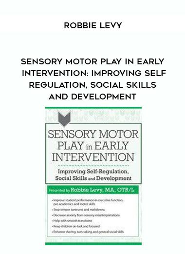 [Download Now] Sensory Motor Play in Early Intervention: Improving Self-Regulation