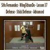 [Download Now] Sifu Fernandez - WingTchunDo - Lesson 37 - Defense - Stick Defense - Advanced