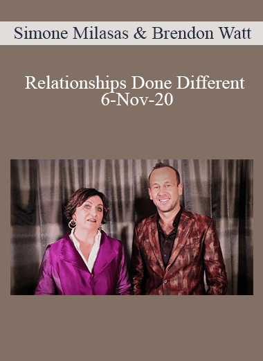 Simone Milasas & Brendon Watt - Relationships Done Different 6-Nov-20