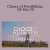 Simone Milasas - Choice of Possibilities 02-Oct-20