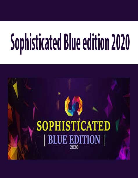 [Download Now] Sophisticated Blue edition 2020