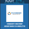 Stansberry’s Investment Advisory March 2016 Newsletter
