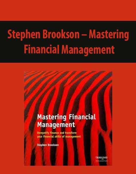 Stephen Brookson – Mastering Financial Management
