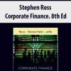 Stephen Ross – Corporate Finance. 8th Ed