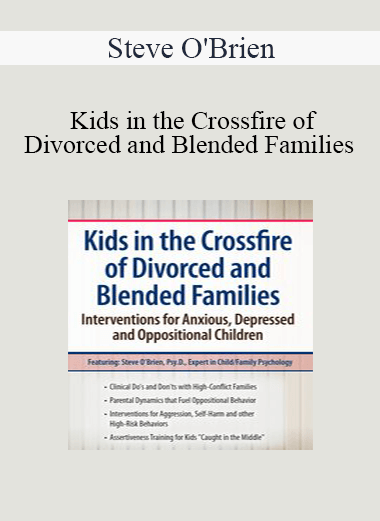 Steve O'Brien - Kids in the Crossfire of Divorced and Blended Families: Interventions for Anxious