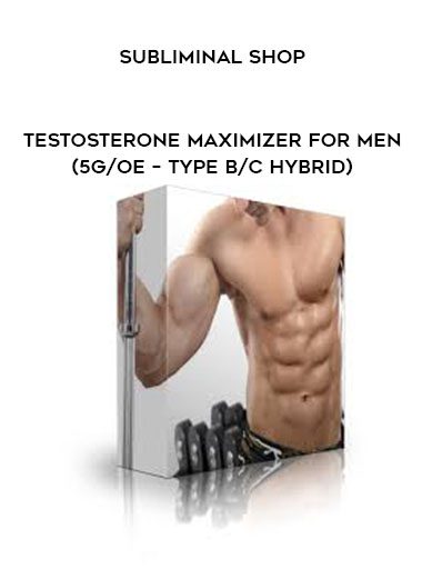 Subliminal Shop – Testosterone Maximizer For Men (5G/OE – Type B/C Hybrid)