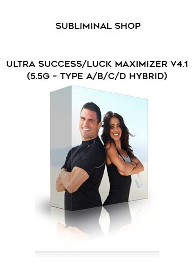 Subliminal Shop – Ultra Success/Luck Maximizer V4.1 (5.5g – Type A/B/C/D Hybrid)