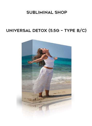 Subliminal Shop – Universal Detox (5.5g – Type B/C)