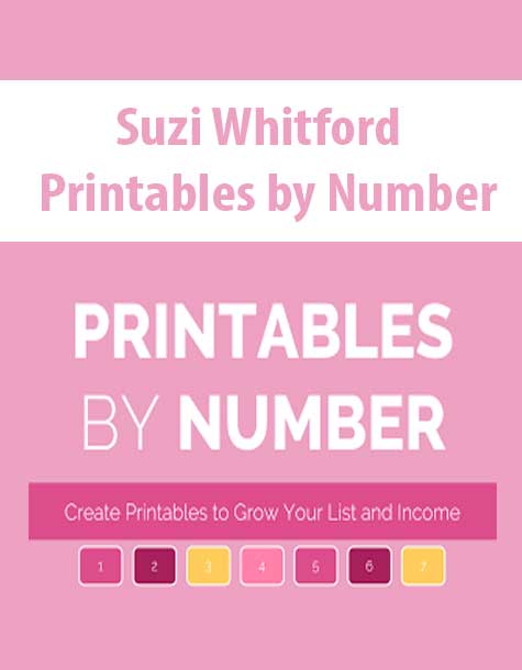 [Download Now] Suzi Whitford - Printables by Number