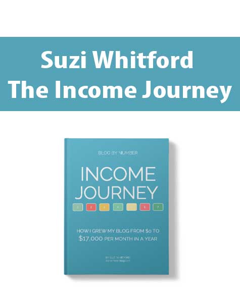 [Pre Order] Suzi Whitford - The Income Journey
