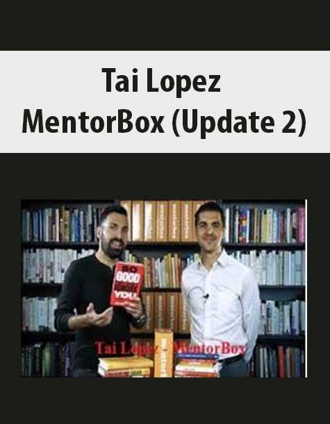 Tai Lopez – MentorBox (Update 2)