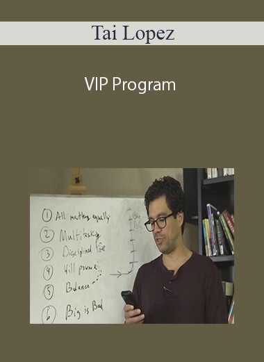 [Download Now] Tai Lopez - VIP Program