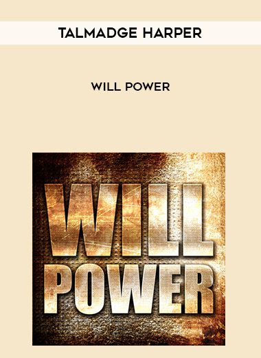 Talmadge Harper – Will Power