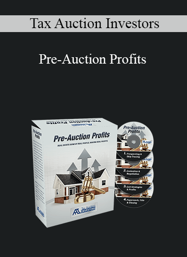 Tax Auction Investors - Pre-Auction Profits