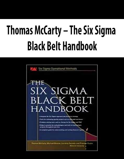 Thomas McCarty – The Six Sigma Black Belt Handbook