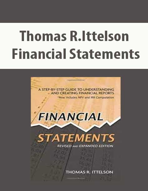 Thomas R.Ittelson – Financial Statements