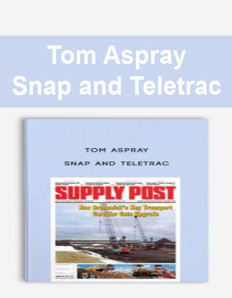 Tom Aspray – Snap and Teletrac