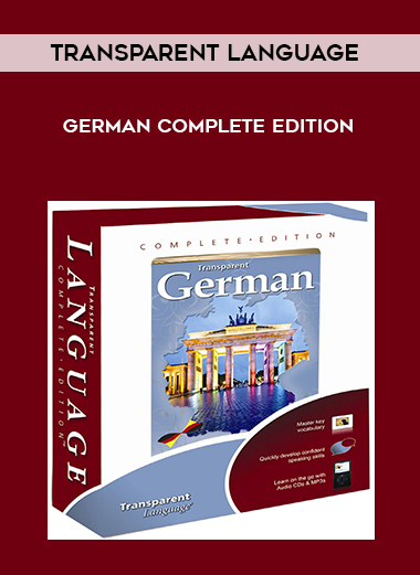 German Complete Edition - Transparent Language
