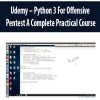 Udemy – Python 3 For Offensive Pentest A Complete Practical Course