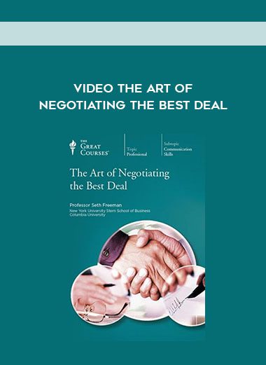 The Art of Negotiating the Best Deal - Video