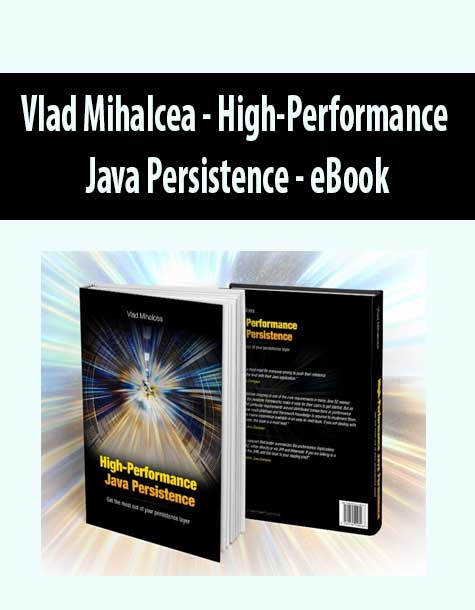 [Download Now] Vlad Mihalcea - High-Performance Java Persistence - eBook