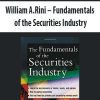 William A.Rini – Fundamentals of the Securities Industry